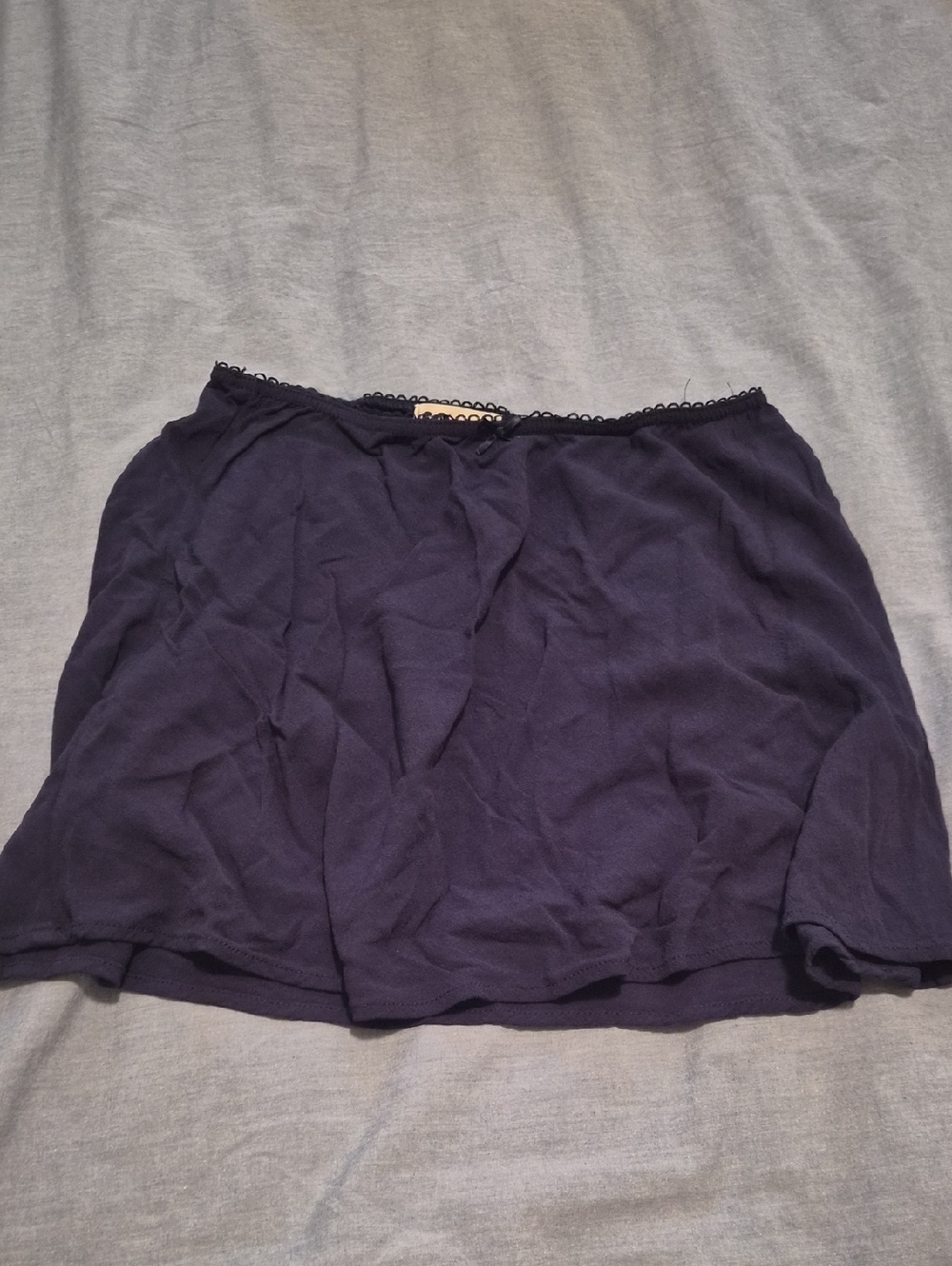 Women’s Navy Blue Casual Mini Skirt